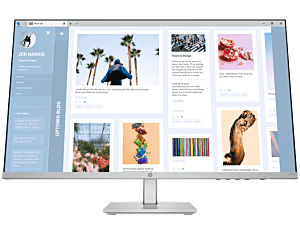 HP Series 5 27 inch FHD Height Adjust Monitor - 527sh - 27-inch (94C51AA)