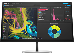 HP Series 5 Pro 27 inch QHD USB-C Monitor - 527pu - 27-inch (9E0G5AA)