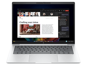 HP EliteBook 8 G1i 14 inch Laptop Next Gen AI PC, Silver - 14-inch - Glacier silver aluminium (C86MKPA)