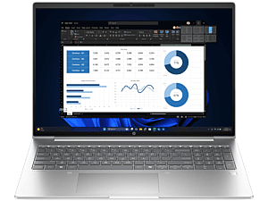 HP ProBook 4 G1i 16 inch Laptop AI PC, Silver - 16-inch - Pike Silver (C86M3PA)