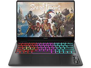 OMEN Transcend 14 inch Gaming Laptop 14-fb1041TX, Black - 14-inch - Shadow black aluminum (C81RQPA)