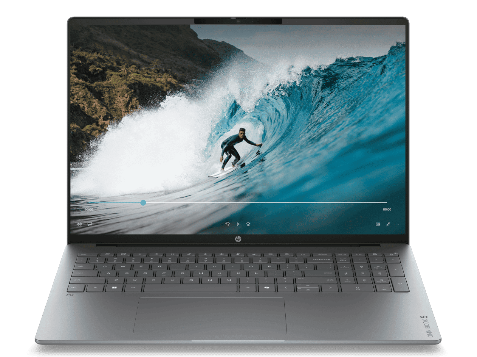 HP OmniBook 5 Laptop Next Gen AI 16 inch Laptop 16-bm0053TU, Silver