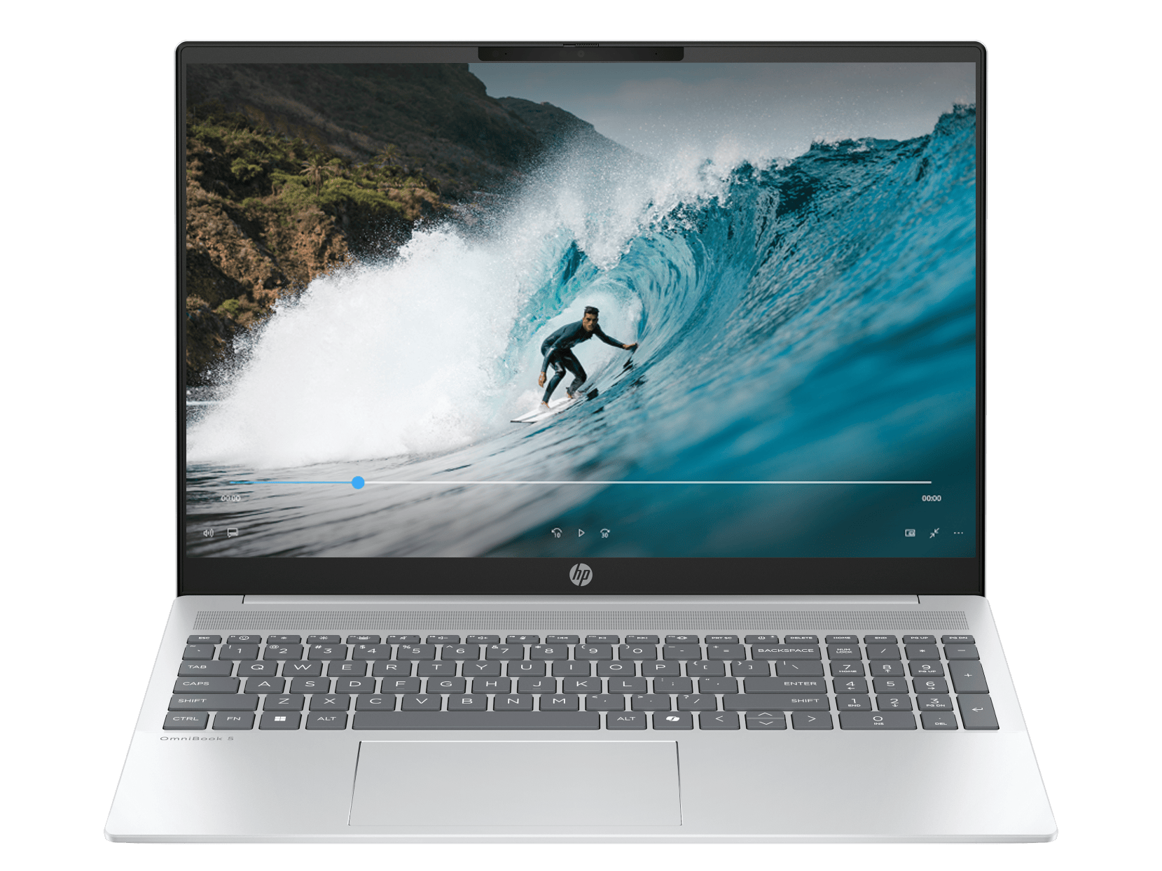 HP OmniBook 5 16 inch Laptop AI 16-af1001TU, Silver