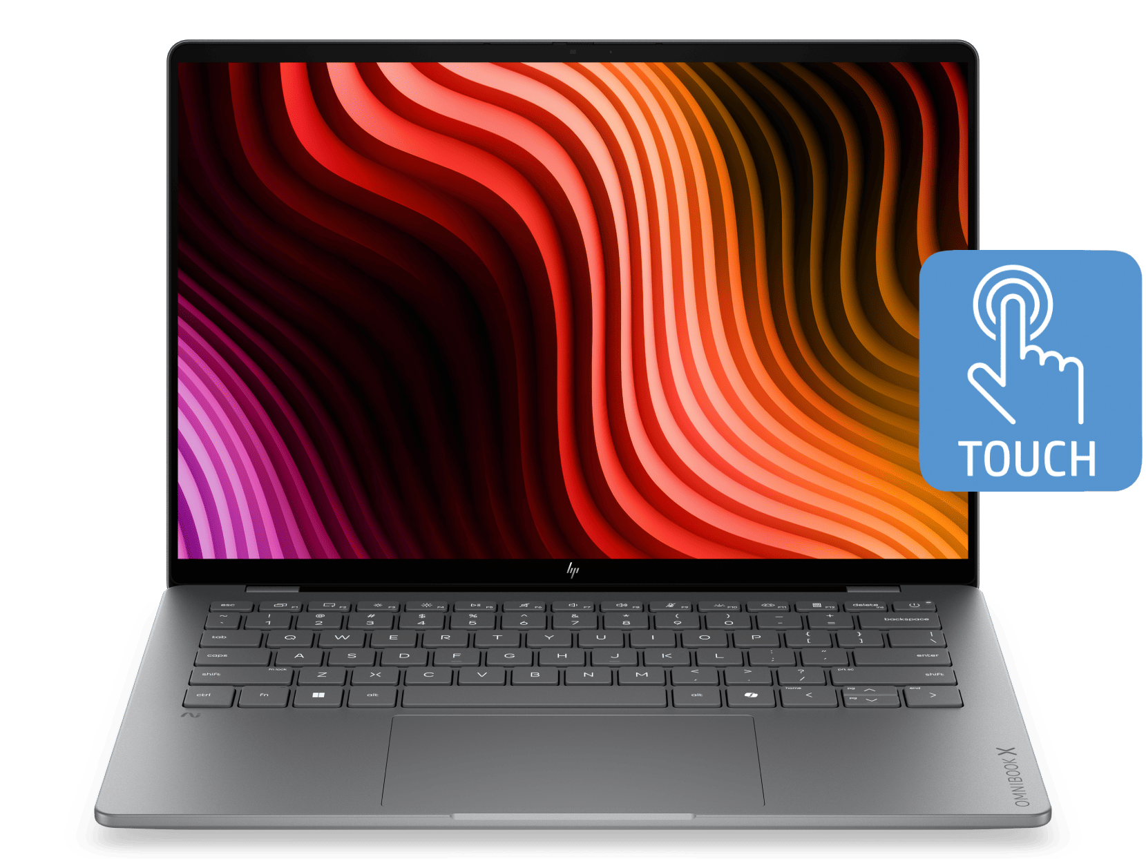 HP OmniBook X 14 inch Laptop Next Gen AI 14-kr1000QU, Silver