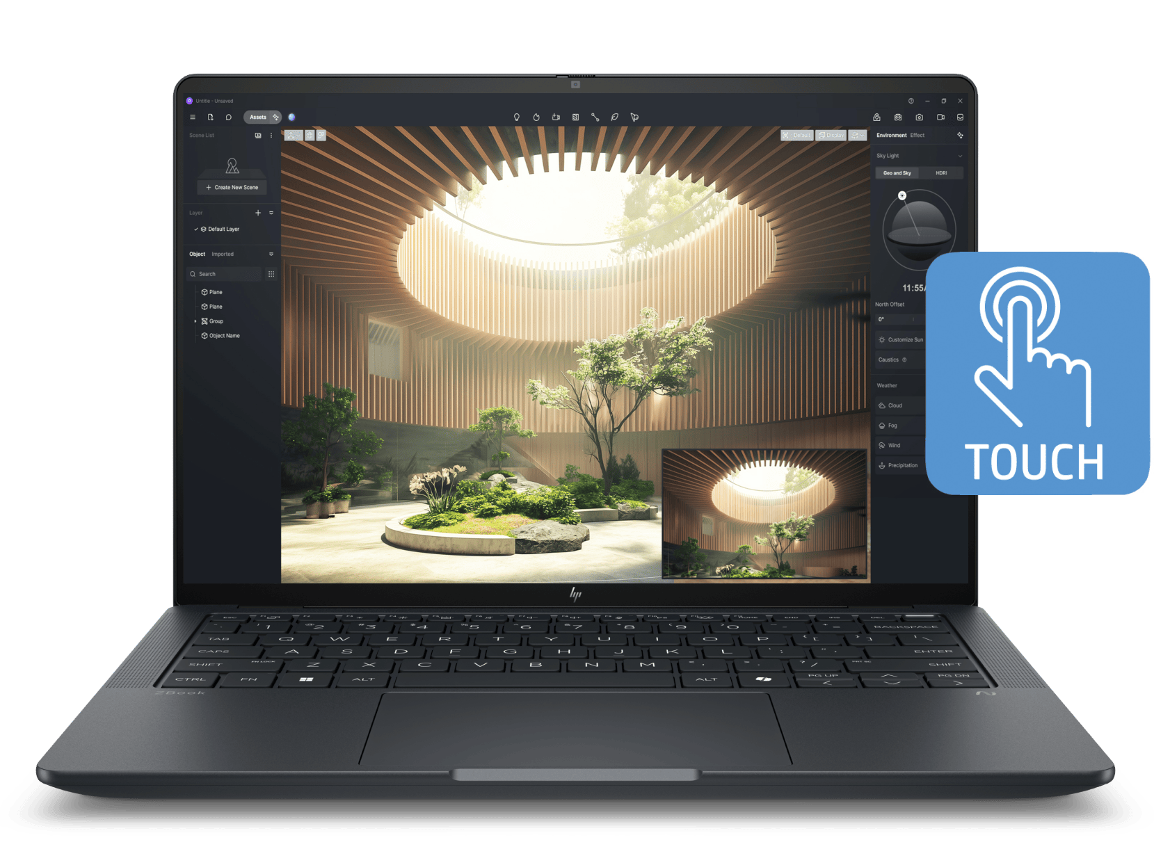 HP ZBook Ultra 14 inch G1a Mobile Workstation PC, Gray