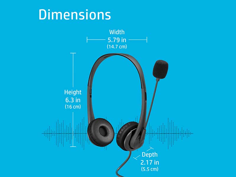HP Stereo USB Headset G2 (428K6AA 