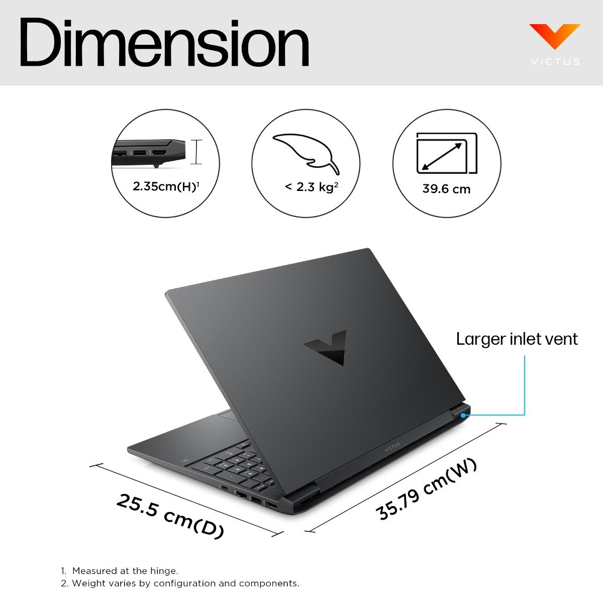 HPVICTUS Gaming Laptop 15.6