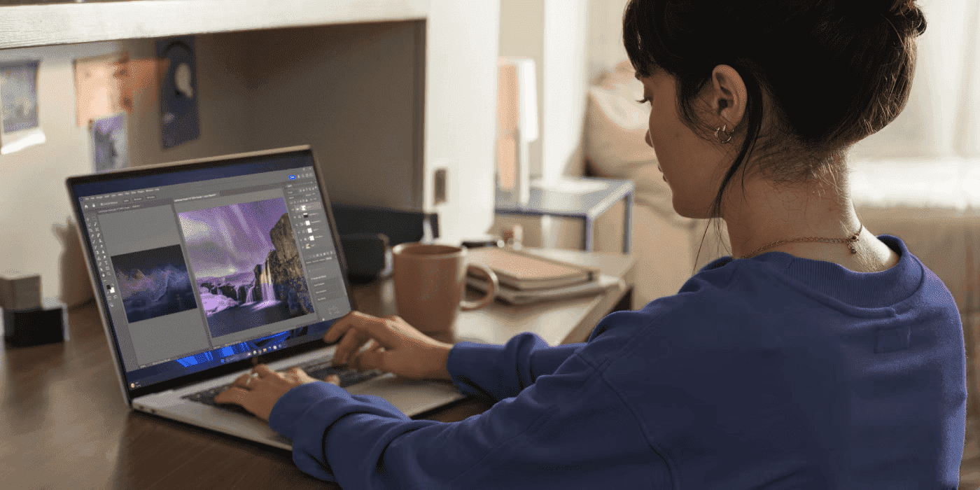 HP laptop internal components showing ROM, RAM and storage for users