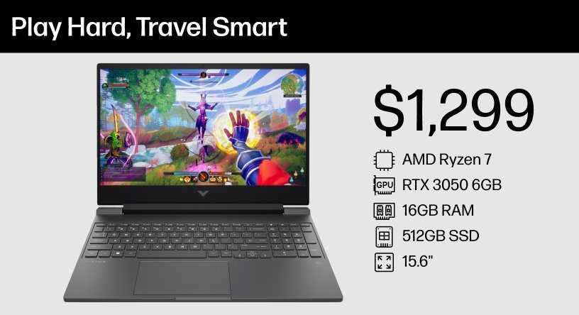 HP Victus 15 Gaming Laptop