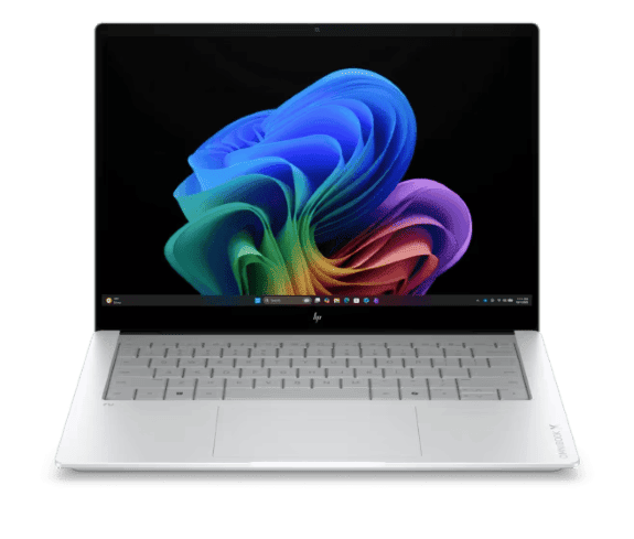 HP OmniBook X 14-inch Laptop for Seniors - Powerful and Portable in Silver