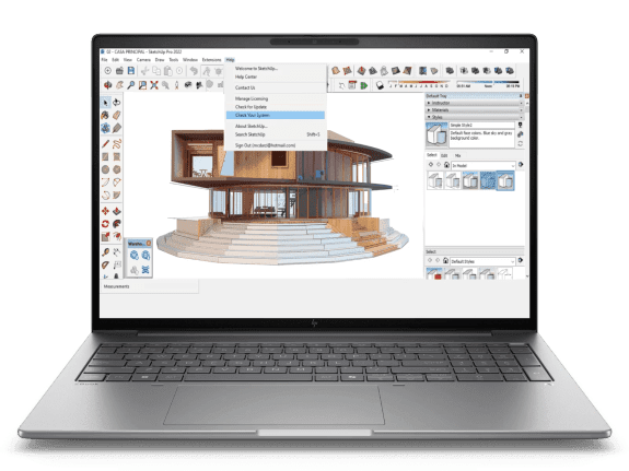 HP ZBook 8 G1i 16 inch Mobile Workstation PC, Silver