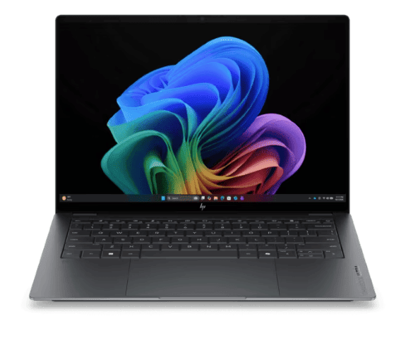 HP OmniBook Ultra 14-inch Laptop for Seniors - Premium OLED Display in Gray